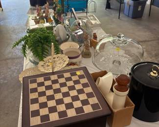 Wooden Chess Board with Storage
