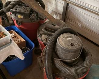 Craftsman 16 Gallon Wet/Dry Vacuum and Vintage Hand Saw
