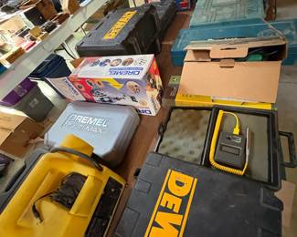 Dremel Multi-Max Oscillating Tool and DeWalt Tool Case
