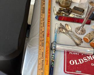 Oldsmobile Advertising Items and Vintage Rulers