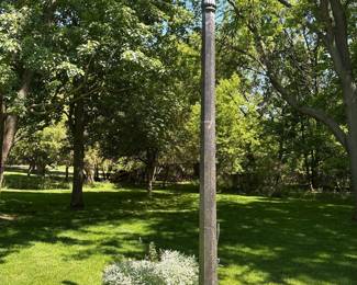 Cast Iron Pedestrian Lamppost with Greek Key Motif