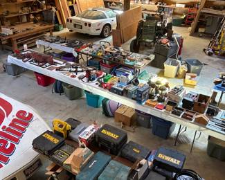 Assorted Tools, Automotive Memorabilia, and Collectibles