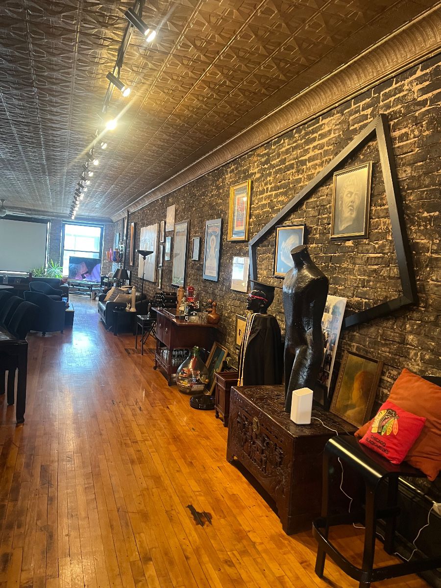 Just a small glimpse of the dozens of FRAMED ART