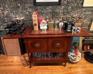 Gorgeous Antique Wood Bar