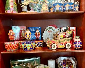 Jim shore, Fitz & Floyd, Lenox.