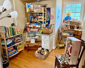 Books and games! Doll House!