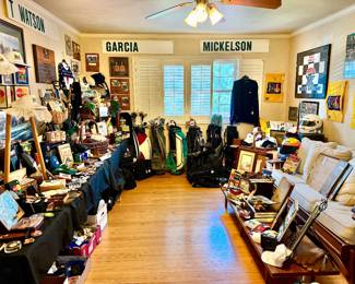 Packed out Colonial golf room upstairs. so much great memorabilia.