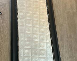 243 large41x19blackframedwallmirror