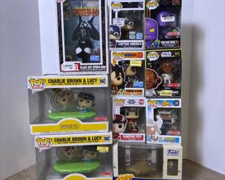 151 funkopoplotspidermanpeanutsmarvel