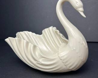 006 lenoxivoryporcelainswanplanterbowl
