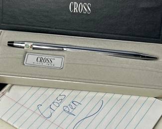 094 cross3502chromeballpointpenwithat