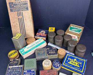 116 vintagemixedsupplylotdennisonfirest