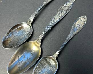 038 trioofsterlingsilversouvenirspoons