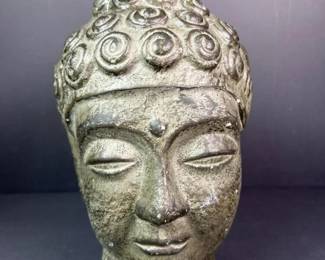 104 resinbuddhaheadsculpture