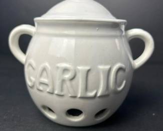 096 whitceramicgarlickeeperglazedpotve