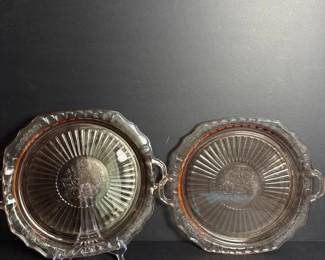 314 vintagepinkdepressionglasshandledse