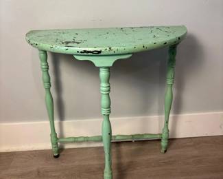 191 vintagedistressedmintgreenwoodaccen