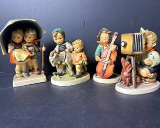 219 fourvintagegoebelhummelfigurineshom