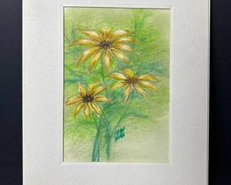 184 smallfloralwatercolorpaintingsigned