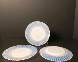 260 vintageswirlblueopalescentplates