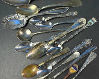 060 vintagecollectionofsilverplatecoppe