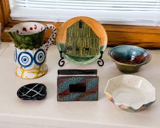 Ceramic collection by Angela Hoover 