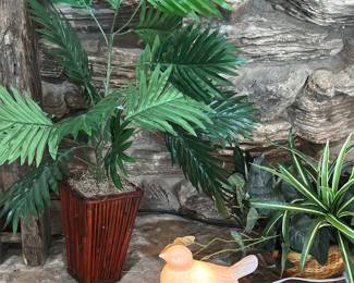 Bird figurine light 