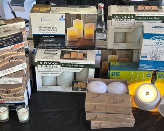 NIB items: candles 