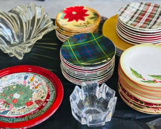Beautiful dishes, serving pieces 