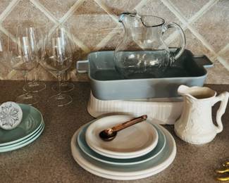 Collection of stemware 