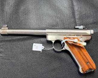 Ruger Mark II Stainless 22 CAL