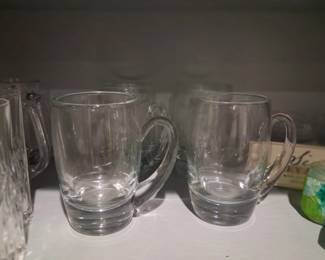 Large Glass Mugs