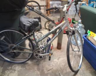 Two his and her Cypress Giant bikes