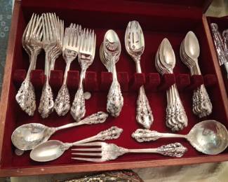 Baroque Godinger Silverware Set  for 12