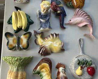 vintage porcelain wall decor