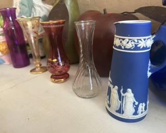 Glass vases