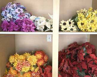 faux flowers
