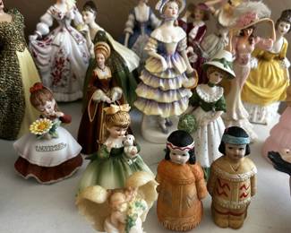 Porcelain figurines