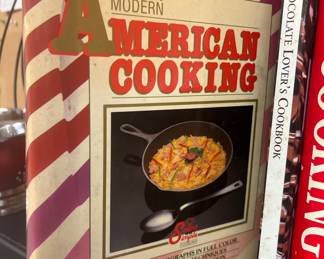 Few vintage Cookbooksq
