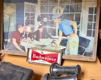 Budweiser Sign  / Needs Restored