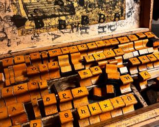 Antique Stamp Set