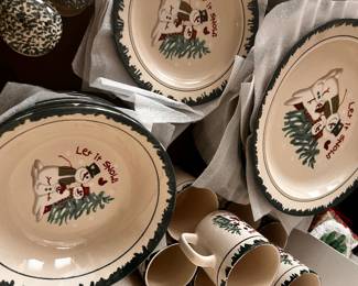 Holiday China Set