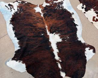 Authentic cowhide.