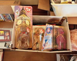 Vintage ty bears.