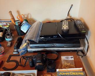 Camera and office lot.