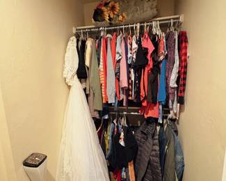 Womens wedding dress, swim suits, etc.