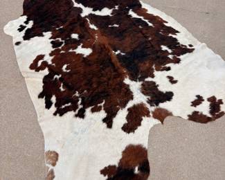 Authentic cowhide.
