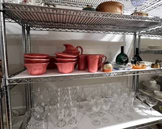 Dishes galore!