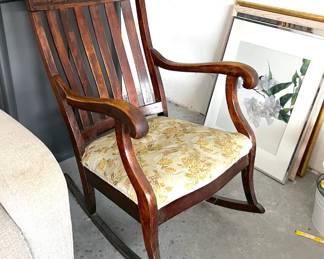 Antique rocker