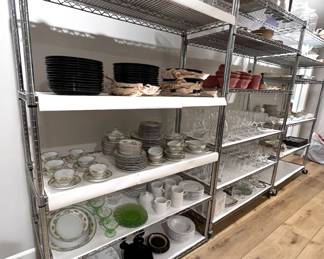 Dishes galore!